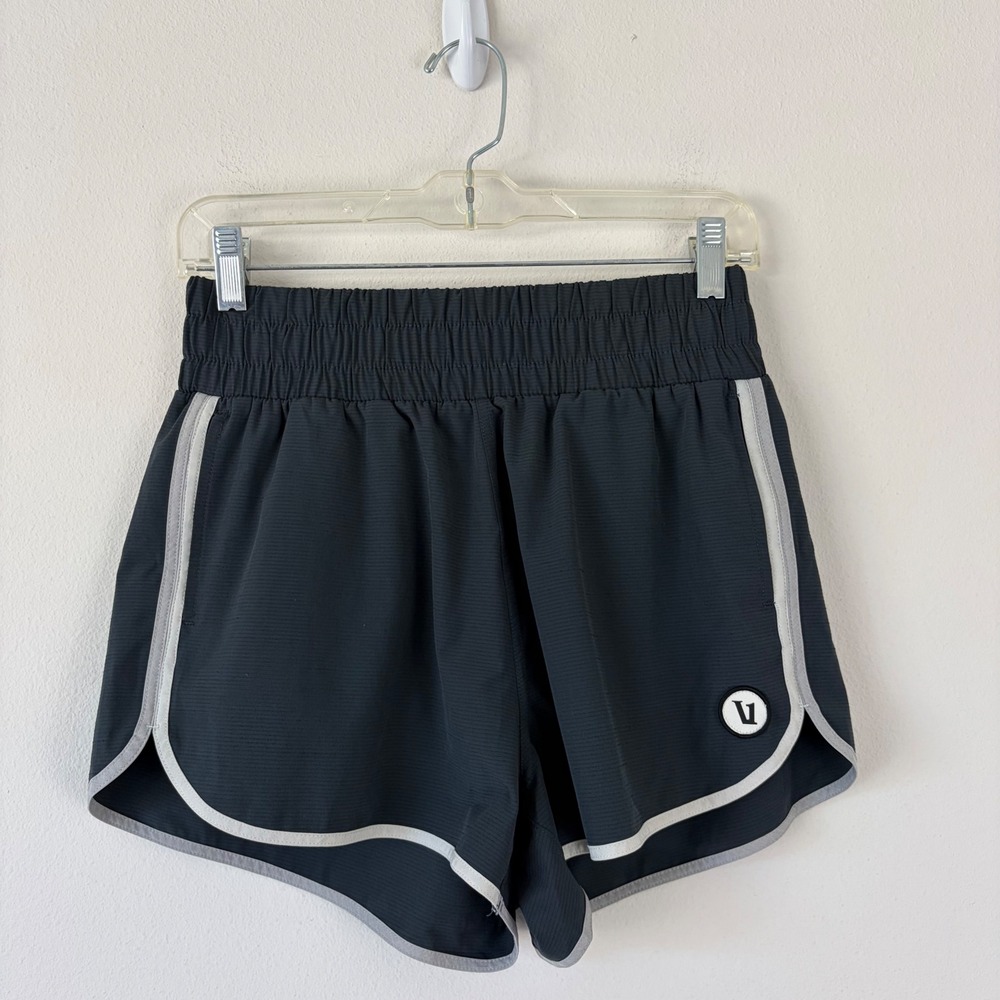 Vuori Womens Clementine 2.0 Running Shorts Gray VW3009 Small